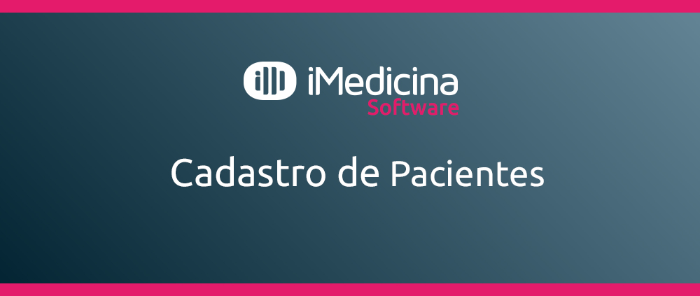 cadastrar paciente no imedicina